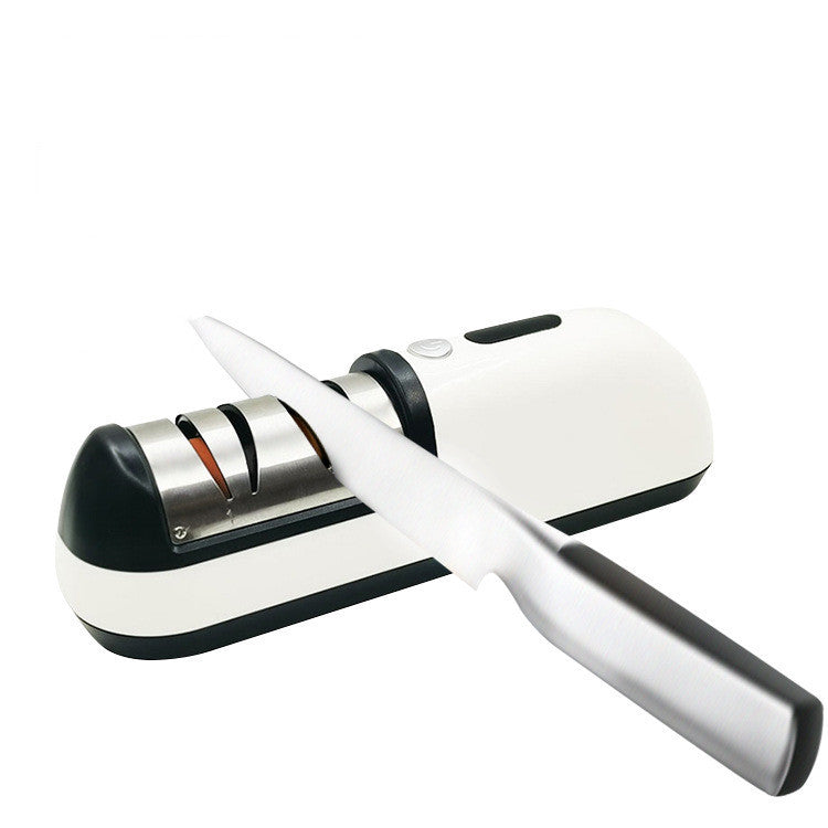 Home Kitchen Rechargeable Quick Sharpener مبراة سريعة قابلة لإعادة الشحن للمطبخ المنزلي