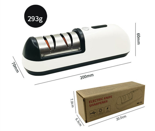 Home Kitchen Rechargeable Quick Sharpener مبراة سريعة قابلة لإعادة الشحن للمطبخ المنزلي
