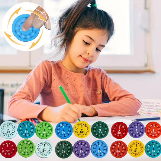 Math Fidget Spinners Fingertip Math Puzzle Toys ألعاب ألغاز الرياضيات بأطراف الأصابع