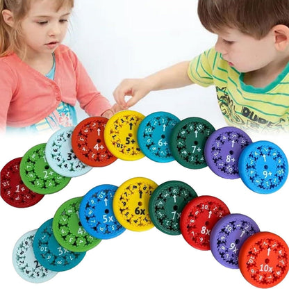 Math Fidget Spinners Fingertip Math Puzzle Toys ألعاب ألغاز الرياضيات بأطراف الأصابع