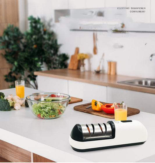 Home Kitchen Rechargeable Quick Sharpener مبراة سريعة قابلة لإعادة الشحن للمطبخ المنزلي