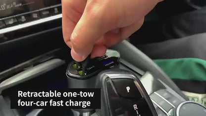 4 in 1 Retractable Charger شاحن قابل للسحب 4 في 1