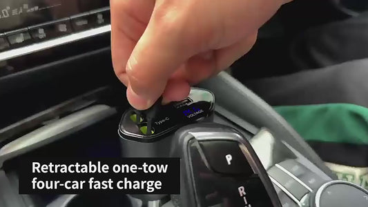 4 in 1 Retractable Charger شاحن قابل للسحب 4 في 1